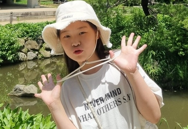 11세 김하음양이 뇌사 장기기증으로 4명에게 새 삶을 선물하고 떠났다. 사진은 기증자 11세 김하음양. /사진 제공=한국장기조직기증원