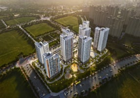 DL건설이 약 1400억원 규모의 의정부법조타운 S3BL 아파트 건설공사 2공구를 수주했다. 사진은 의정부법조타운 S3BL 2공구 조감도. /사진 제공=DL건설