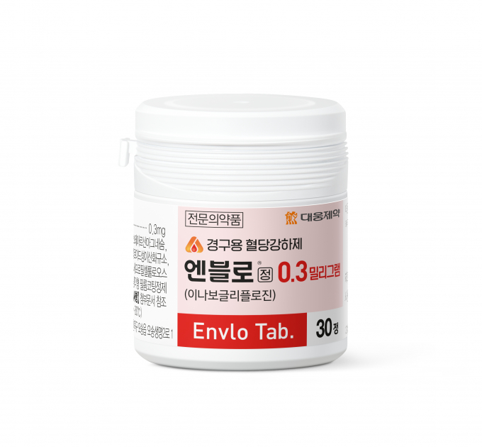 대웅제약이 인도네시아에서 엔블로(성분명 이나보글리플로진) 허가를 받았다. 사진은 엔블로정. /사진=대웅제약
