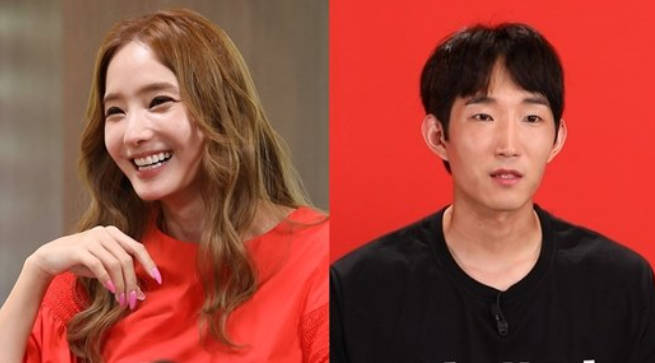 방송인 박나래가 갑질 논란을 폭로한 매니저들과 법정 공방을 벌이고 있는 가운데, 이와 대비되는 사례로 한채영의 과거 방송 장면이 재조명되고 있다. /사진=전참시 제공