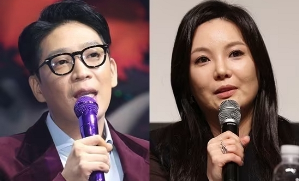 가수 MC몽이 차가원 피아크그룹 회장(원헌드레드 대표)과의 불륜설을 일축했다. 사진은 가수 MC몽과(왼쪽) 차가원 피아크그룹 회장(원헌드레드 대표) 모습. /사진=뉴스1