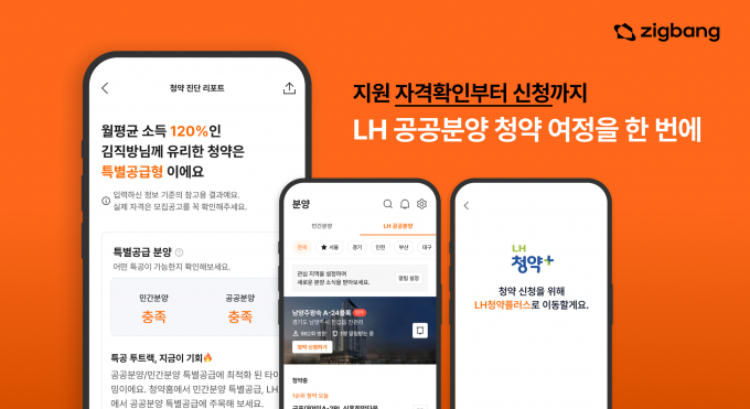 직방이 공공분양 청약 준비 과정에서 사용자 편의를 높이기 위한 각종 편의 기능을 순차적으로 도입한다. /그래픽=직방