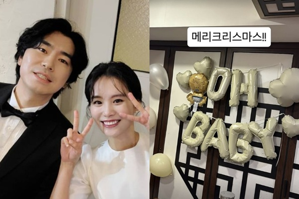 배우 이시언이 결혼 4년 만에 기다리던 2세 소식을 전했다. /사진=기안84, 이시언 인스타그램