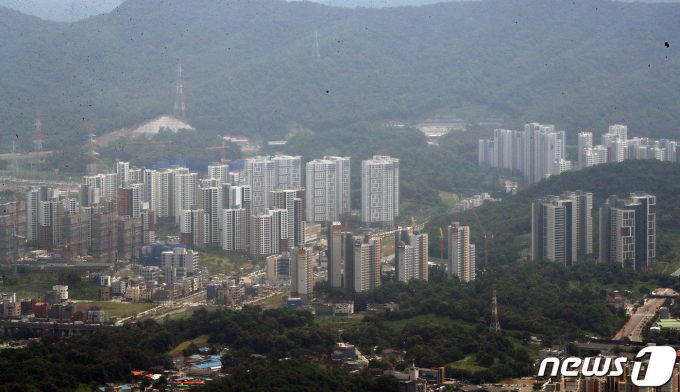 하남시 감일지구 아파트단지.(자료사진)뉴스1 © News1 박세연 기자
