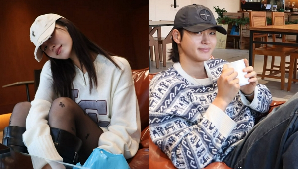 지난해 열애설이 불거졌던 펜싱 국가대표 오상욱과 한일 혼혈 모델 하루카 토요다의 럽스타그램 의혹이 제기됐다. 사진은 한일 혼혈 모델 하루카 토요다와(왼쪽) 펜싱 국가대표 오상욱 모습. /사진=인스타그램 캡처